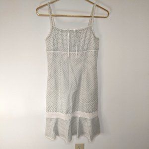 Express Cottagecore Floral Peasant Cotton Dress 3